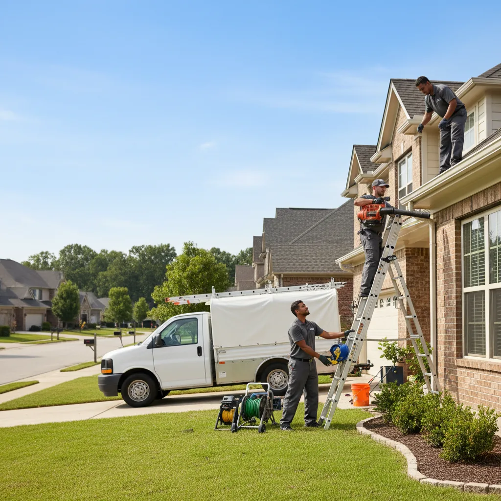 Home Gutter Service in Pontotoc, TX near me